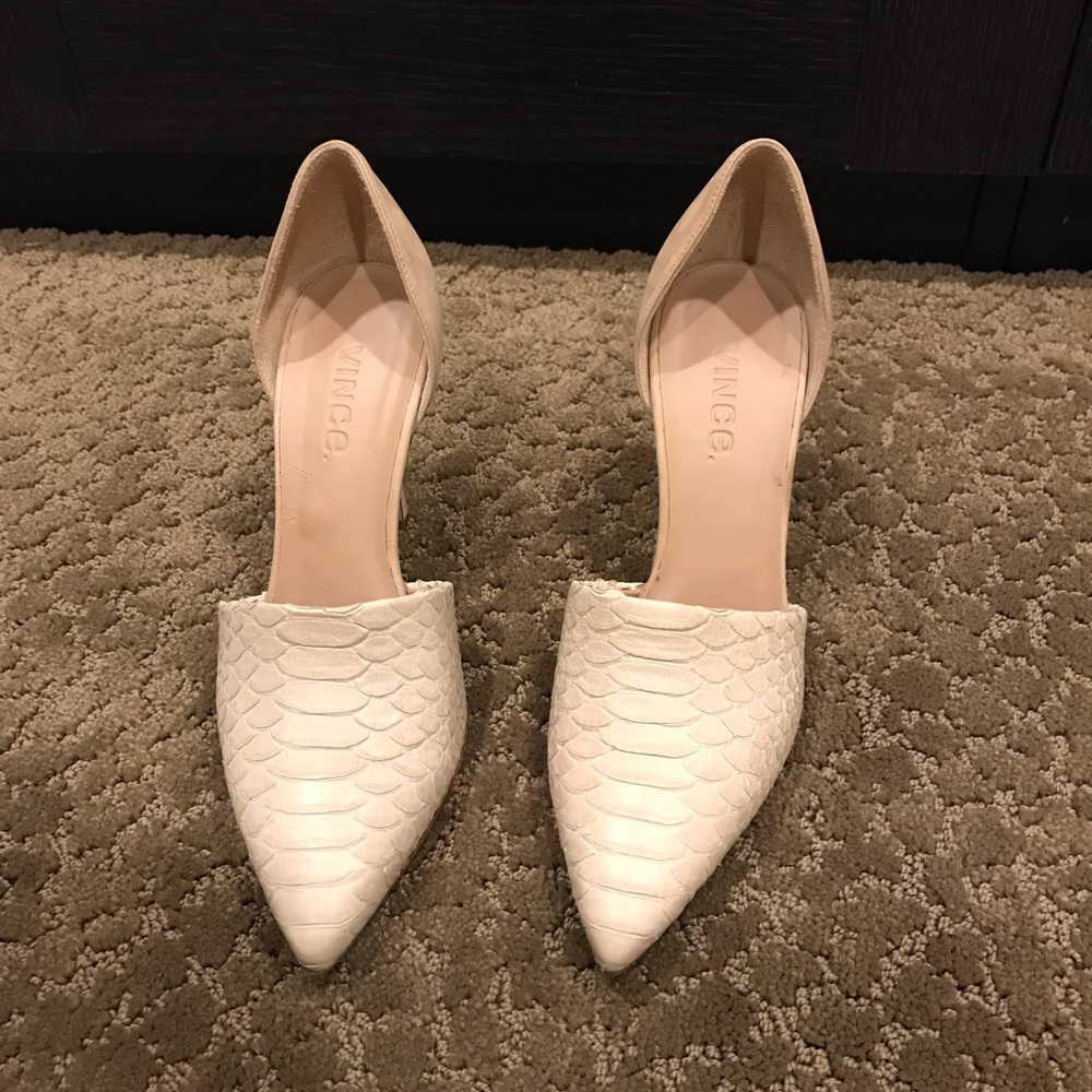 Vince leather heels
